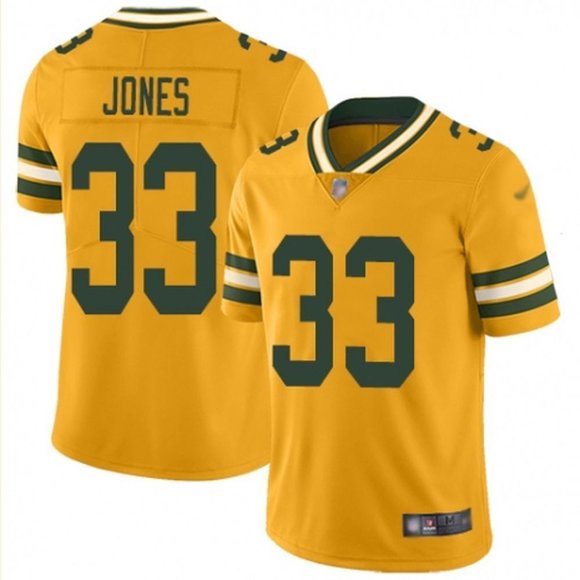 aaron jones stitched jersey